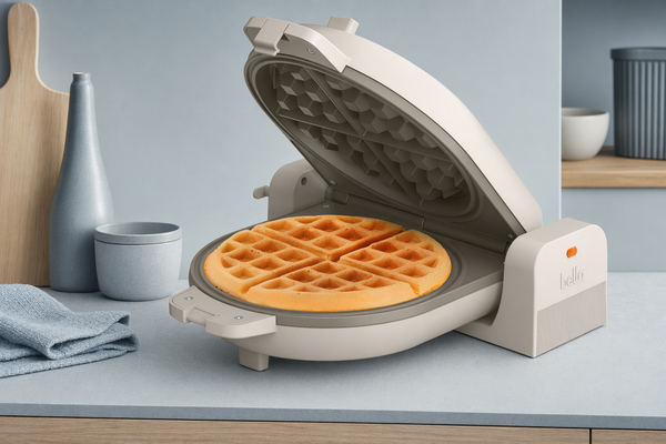 bella Flip-n-Store Waffle Maker: Belgian Waffles Without the Bulky Footprint