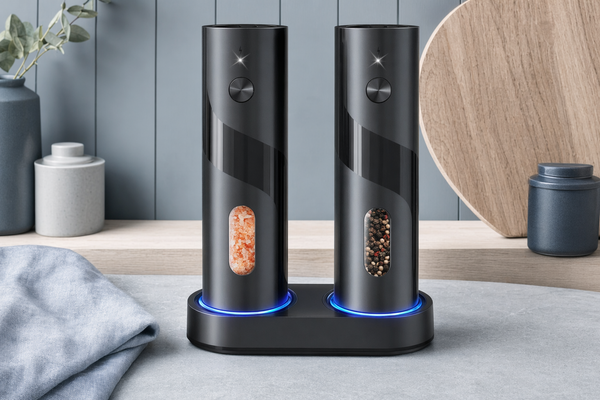 CIRCLE JOY Grinder Set: Salt and Pepper That Finally Grew Up
